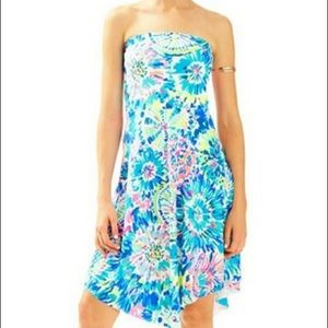NWT Lilly Pulitzer Strapless Loleta Dress Size S